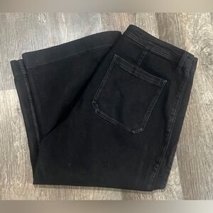 Final Price Mango Ladies Dark Black Jeans